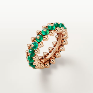 [⭐Shinejoy]CLASH ELEGANT ROSE GOLD RING FEATURING NATURAL AGATE