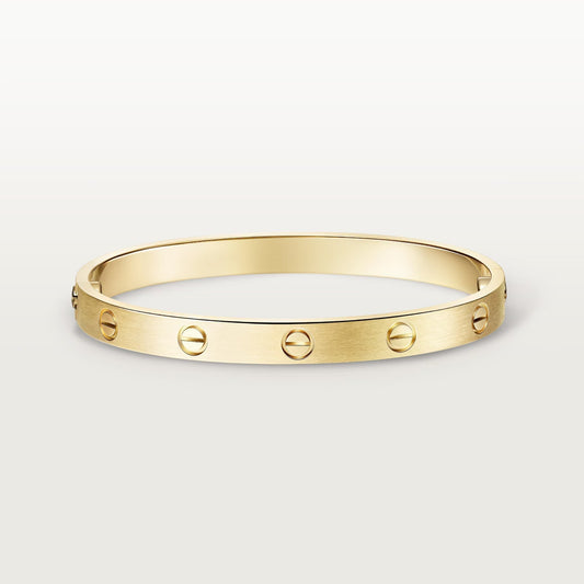 [⭐Shinejoy]LOVE BRACELET 6.1MM BRUSHED