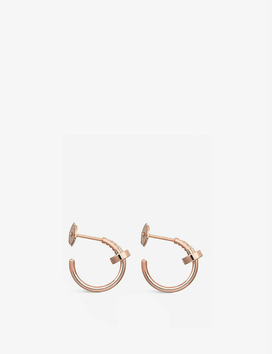 [⭐Shinejoy]JUSTE EARRINGS PINK GOLD
