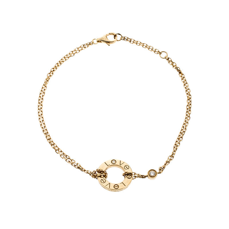 [⭐Shinejoy]LOVE BRACELET 2 DIAMOND