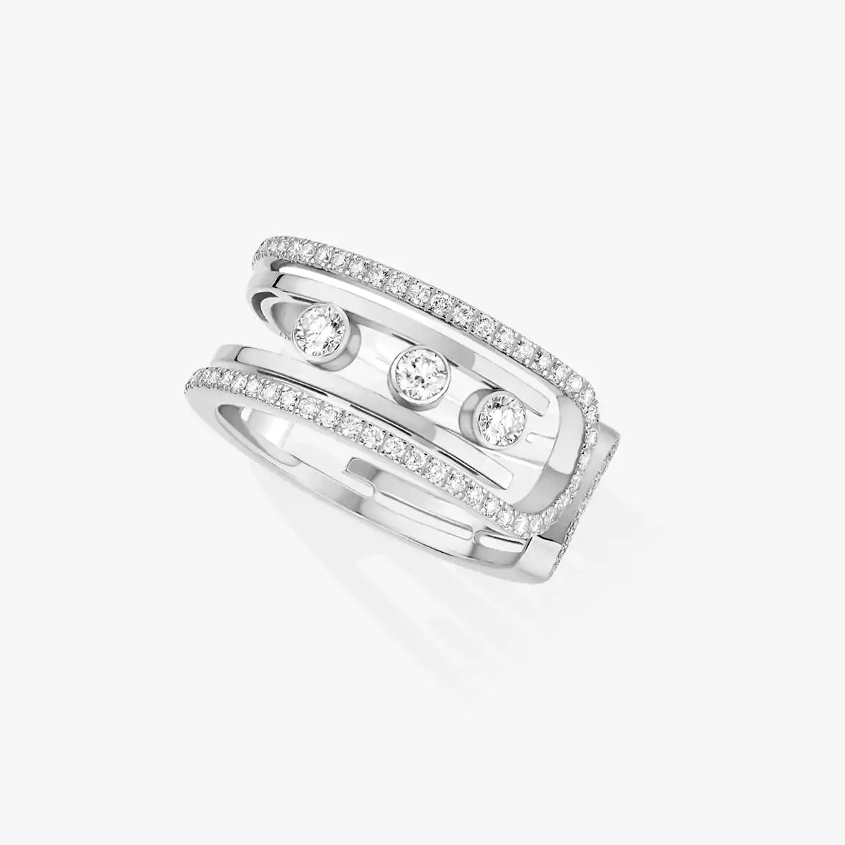 [⭐Shinejoy]Move 10th Diamond Ring in Gold