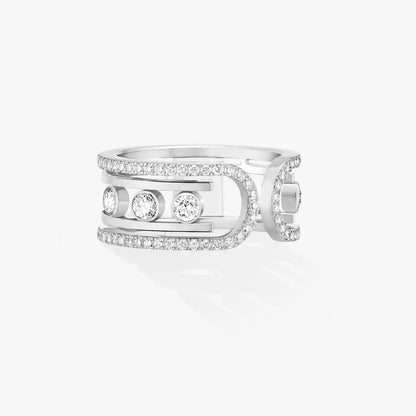 [⭐Shinejoy]Move 10th Diamond Ring in Gold