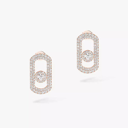 [⭐Shinejoy]So Move Pave_-Set Diamond Earrings in Silver