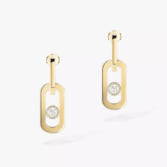 [⭐Shinejoy]So Move XL Diamond Pendant Earrings