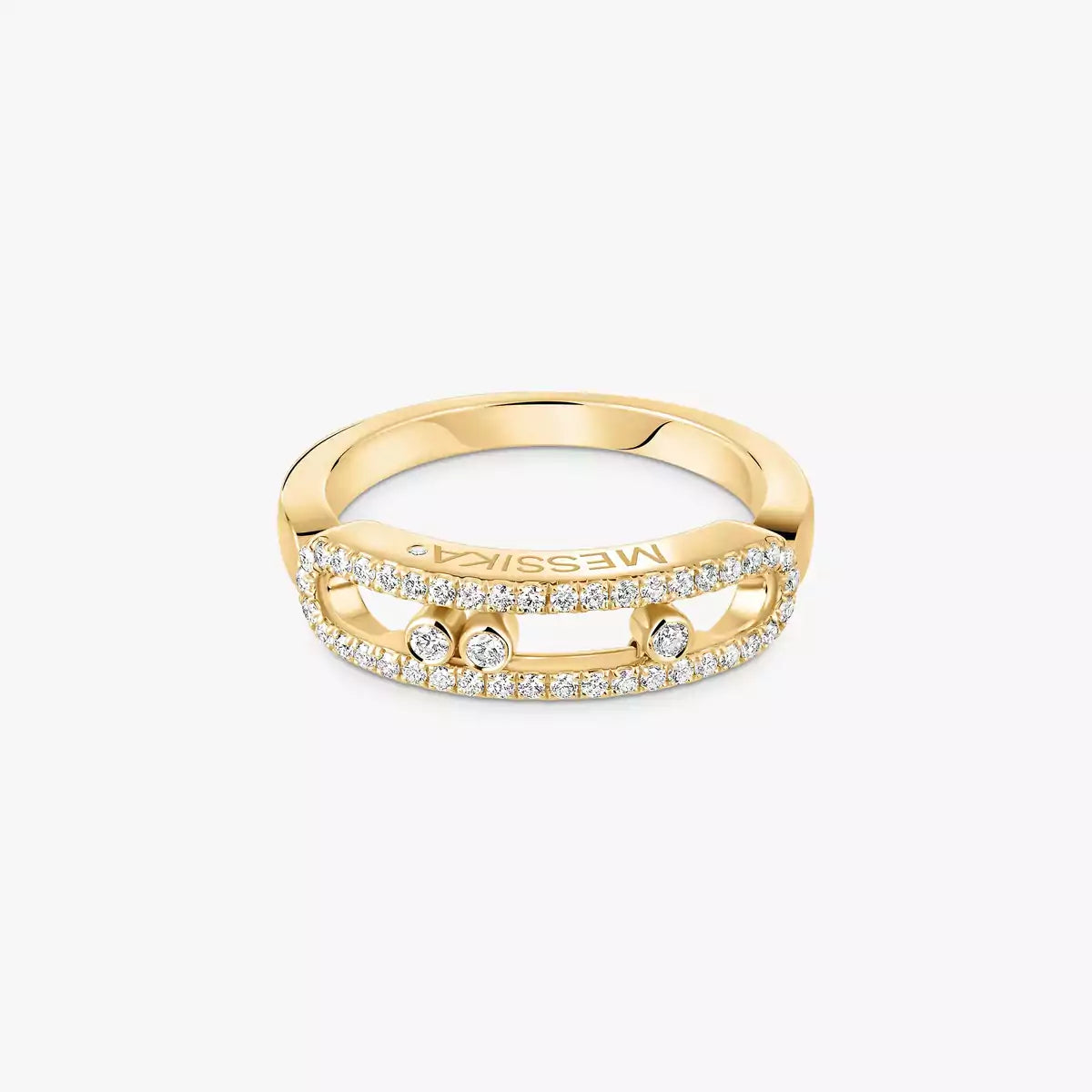 [⭐Shinejoy] Baby Move Gold Diamond Pave_ Ring