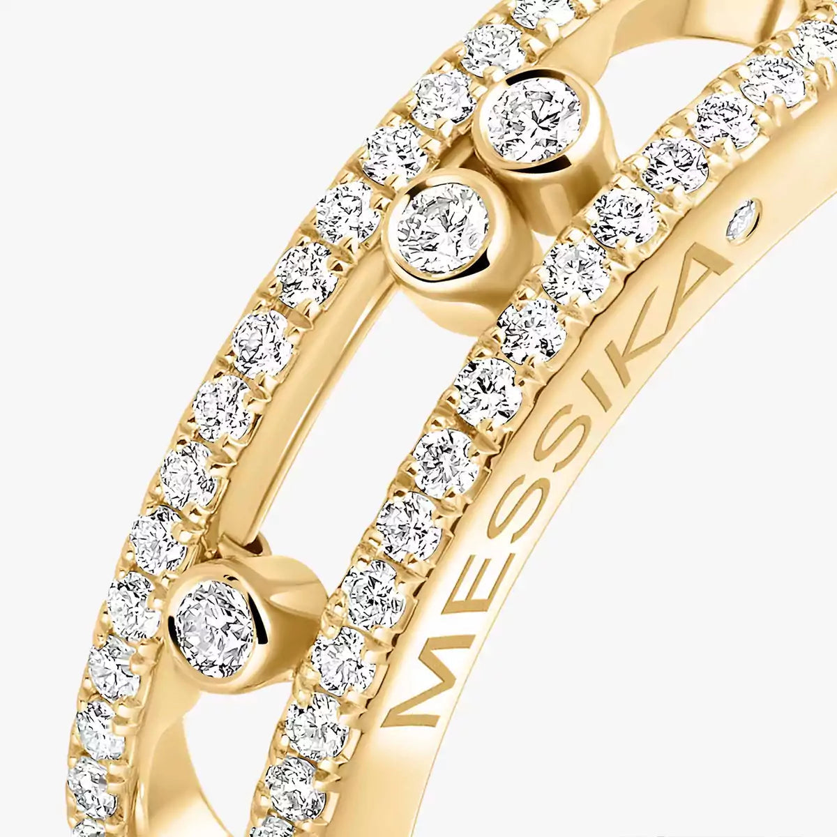 [⭐Shinejoy] Baby Move Gold Diamond Pave_ Ring