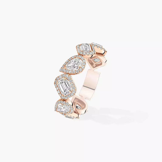 [⭐Shinejoy]Diamond Wedding Ring My Twin