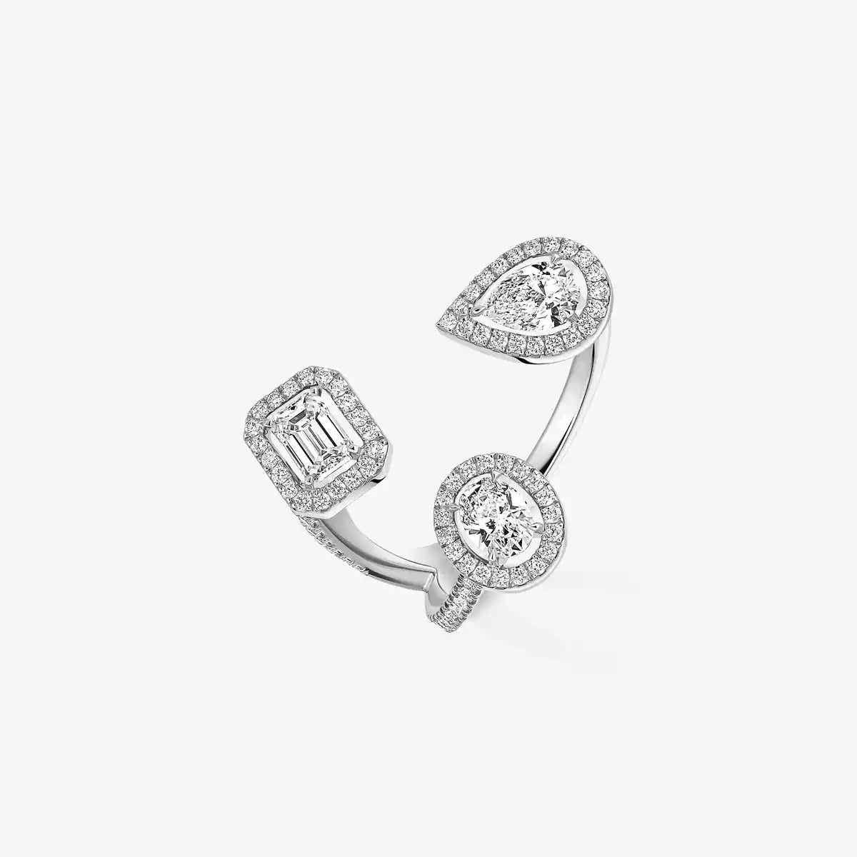 [[⭐Shinejoy] Diamond Ring 0,25ct My Twin Trilogy