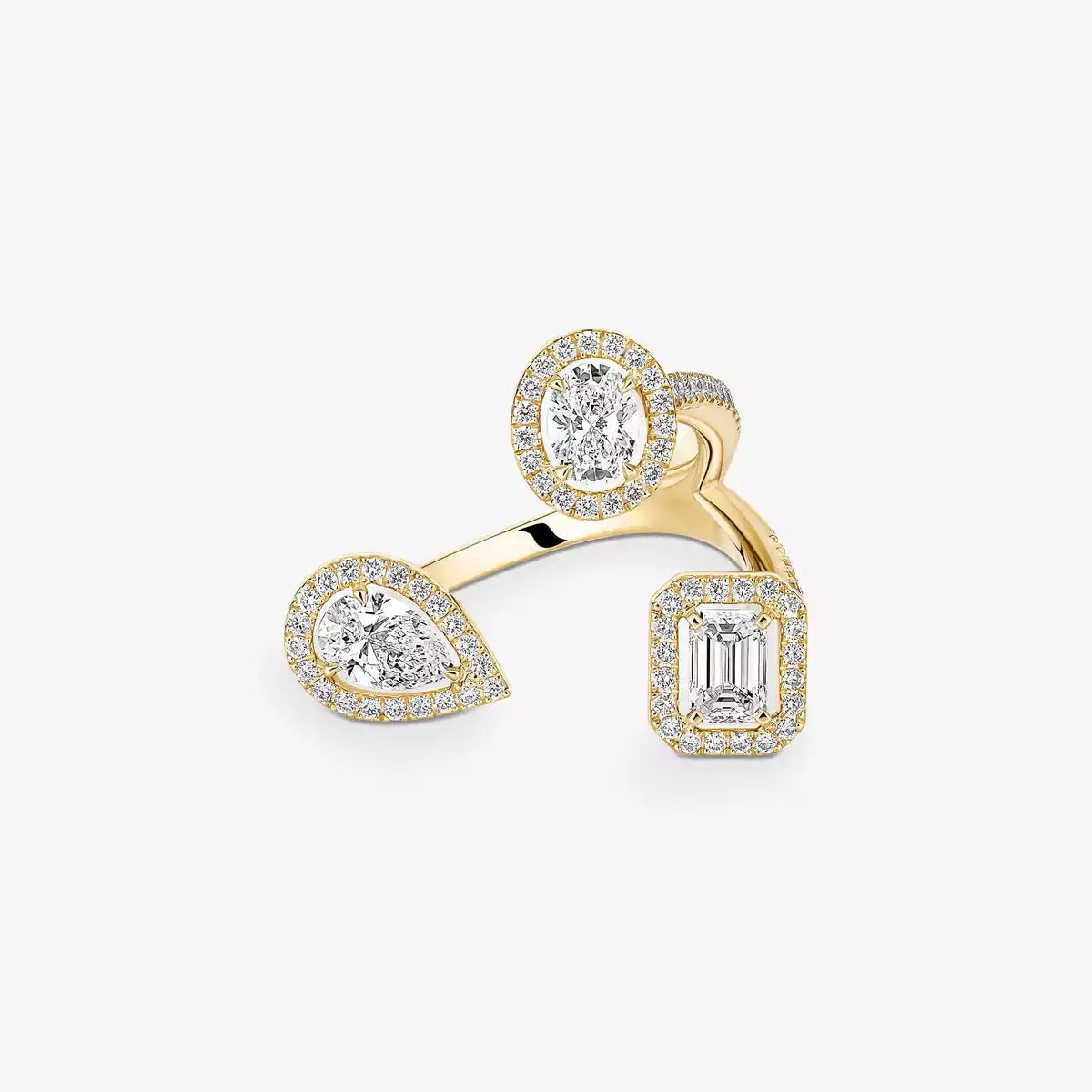 [[⭐Shinejoy] Diamond Ring 0,25ct My Twin Trilogy