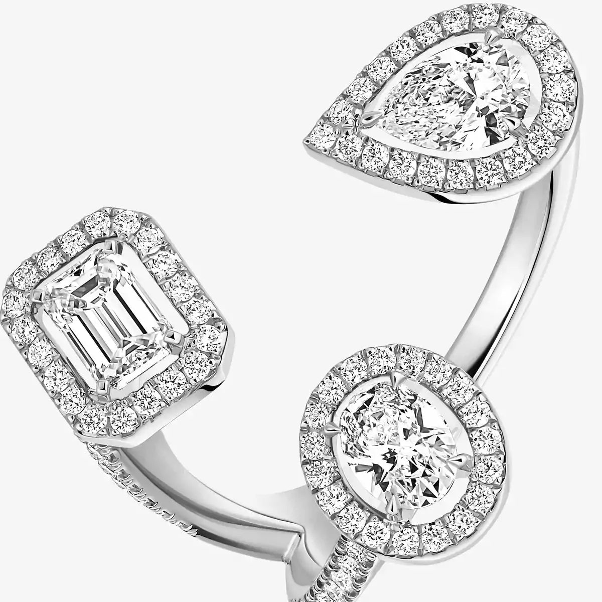 [[⭐Shinejoy] Diamond Ring 0,25ct My Twin Trilogy