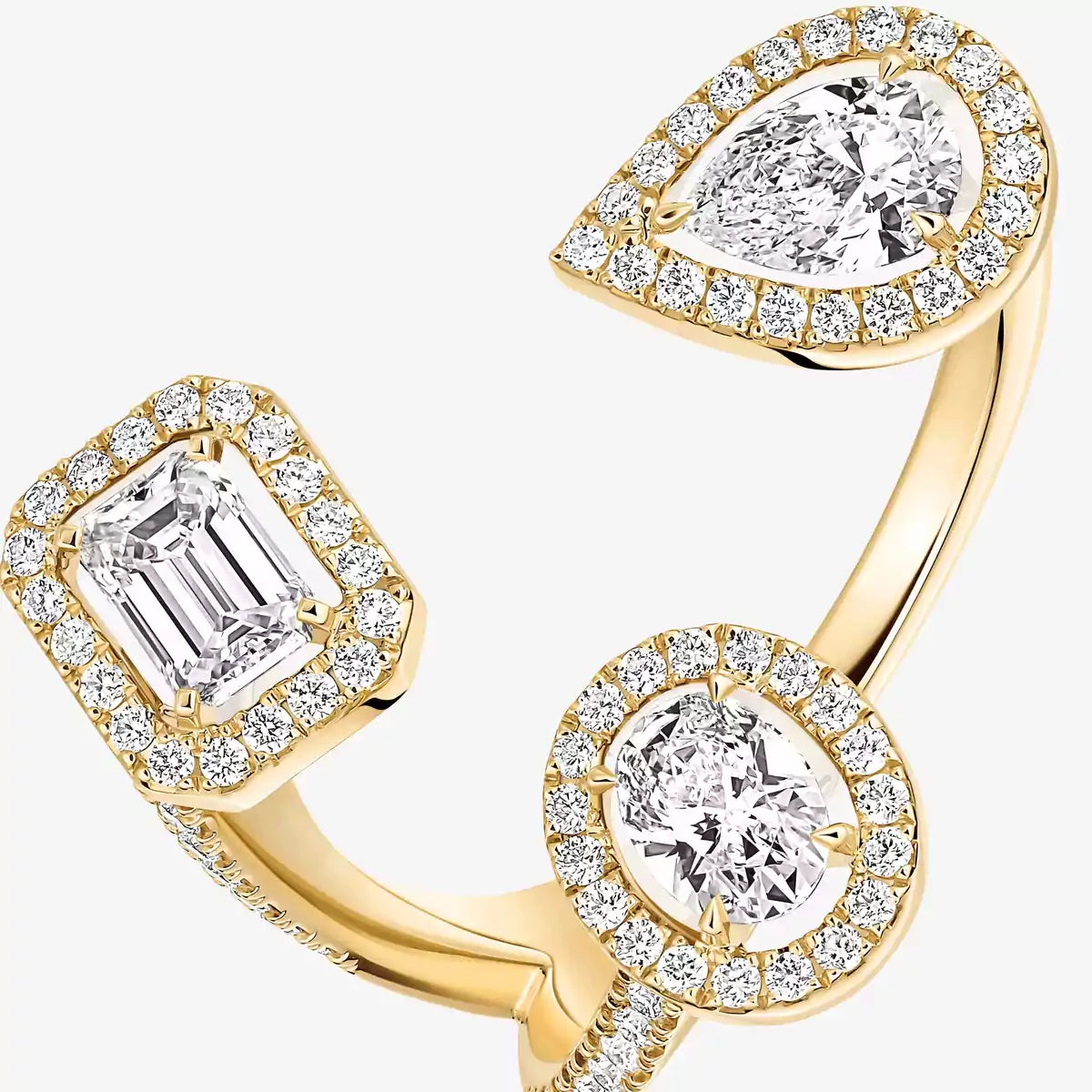 [[⭐Shinejoy] Diamond Ring 0,25ct My Twin Trilogy