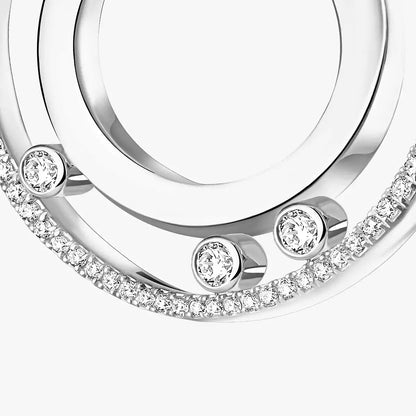 [⭐Shinejoy]Move Romane Small Diamond Hoop Earrings
