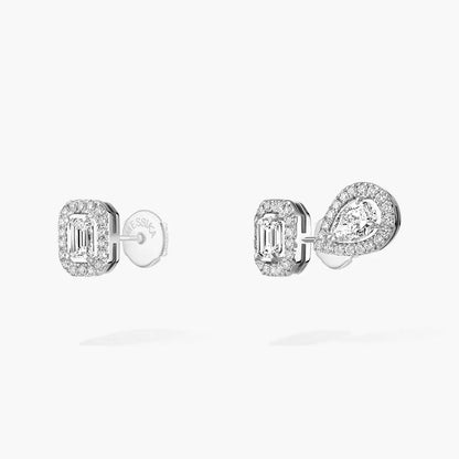 [⭐Shinejoy]Diamond Earrings 0,10ct My Twin 1+2