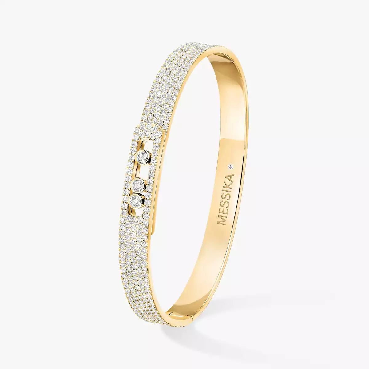 [⭐Shinejoy]Move Noa Full Pavé Diamond Bangle Bracelet