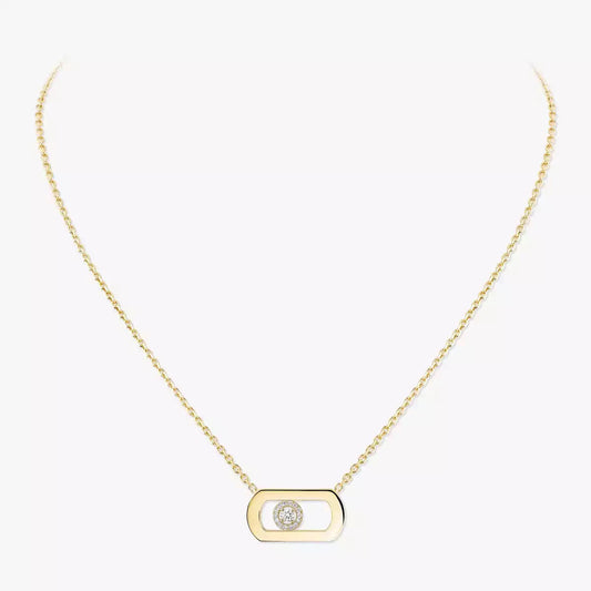 [⭐Shinejoy]So Move Diamond Necklace in Gold