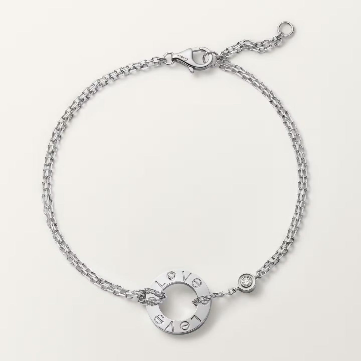 [⭐Shinejoy]LOVE BRACELET 2 DIAMOND