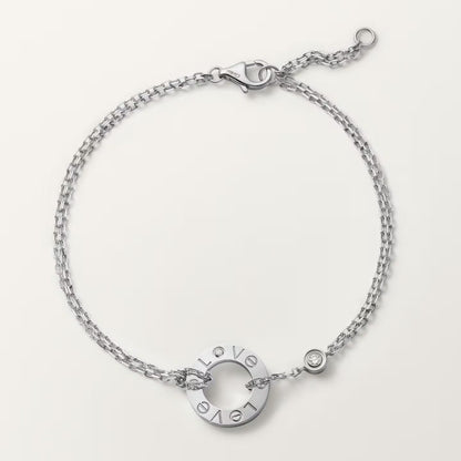 [⭐Shinejoy]LOVE BRACELET 2 DIAMOND