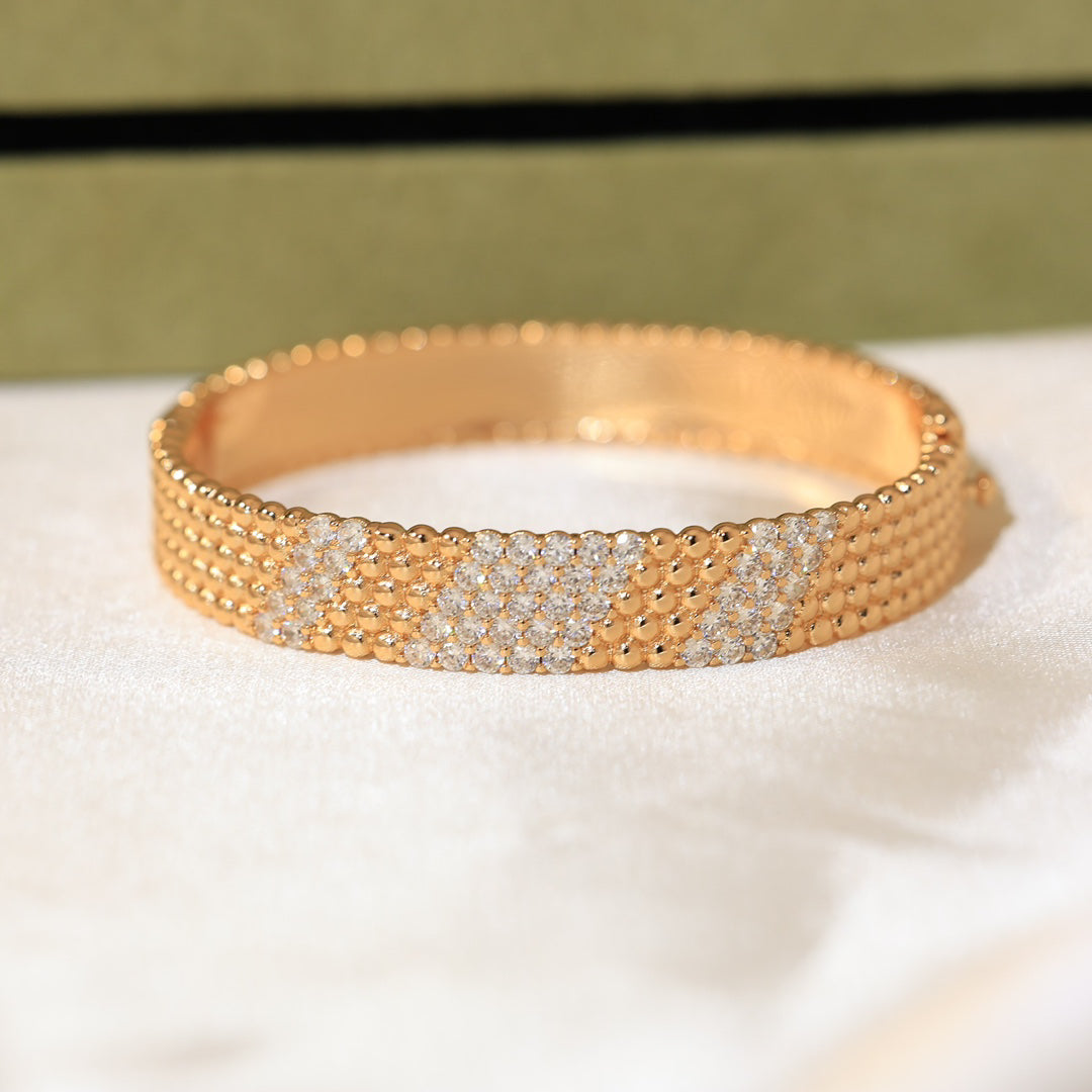 [⭐Shinejoy]  FIVE-ROW DIAMOND BRACELET