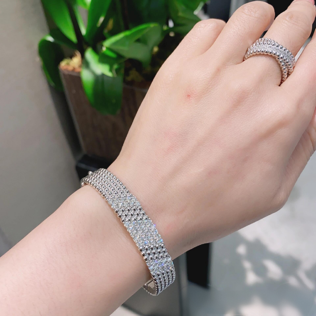 [⭐Shinejoy]  FIVE-ROW DIAMOND BRACELET