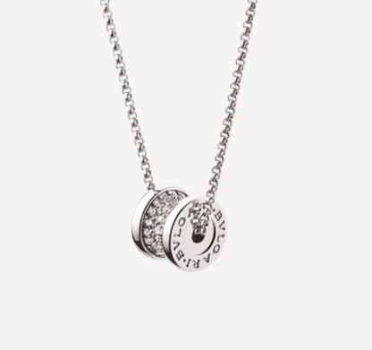 [⭐Shinejoy]ZERO 1 SILVER DIAMOND NECKLACE