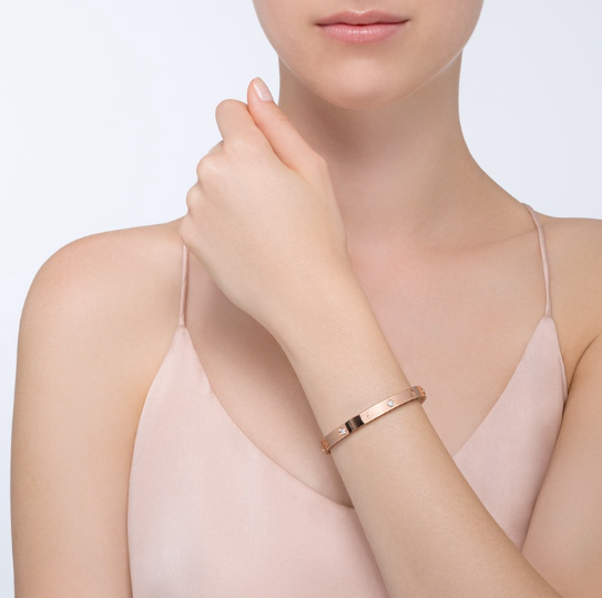 [Shinejoy]LOVE BRACELET 6.1MM 4 DIAMONDS