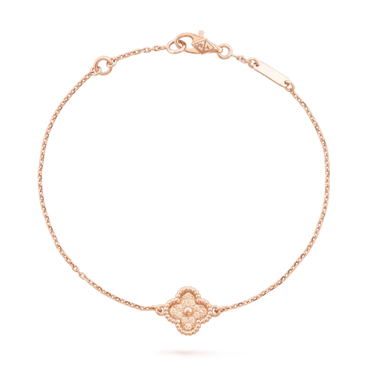 [⭐Shinejoy]CLOVER SINGLE FLOWER BRACELET