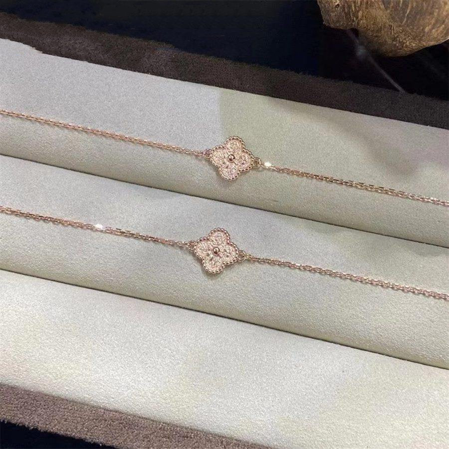 [⭐Shinejoy]CLOVER SINGLE FLOWER BRACELET