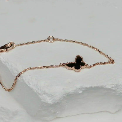 [⭐Shinejoy]BUTTERFLY ONYX  BUTTERFLY BRACELET