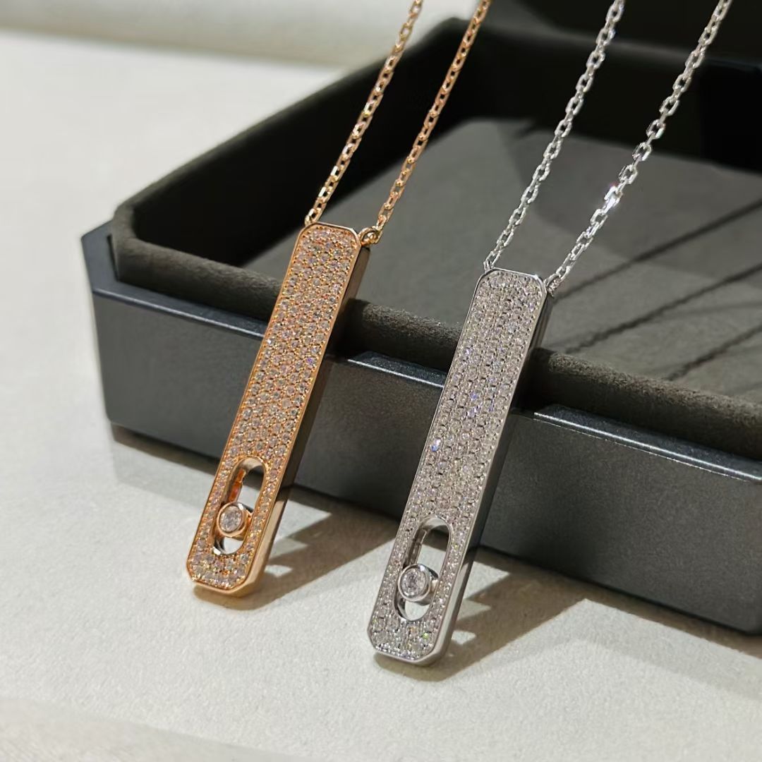 [⭐Shinejoy]MY FIRST DIAMOND PAVED NECKLACE