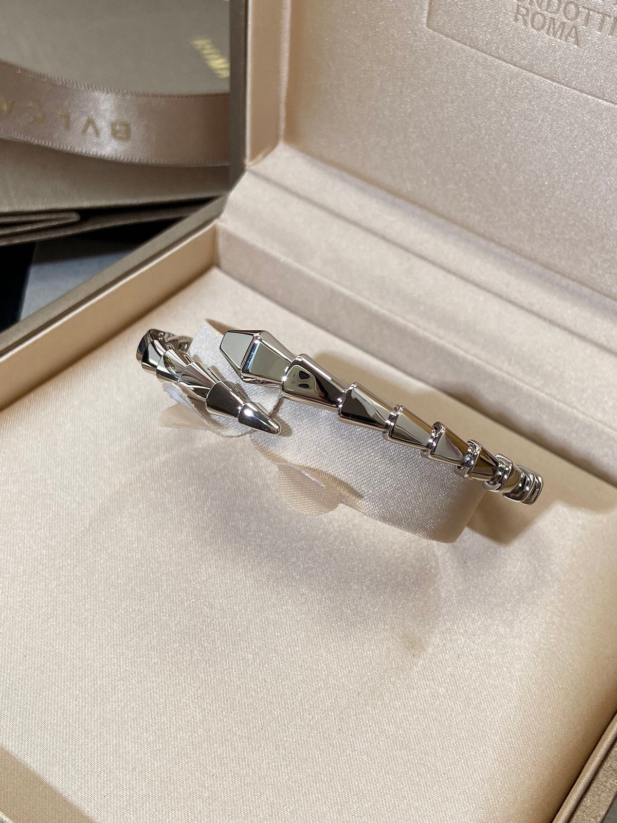 [⭐Shinejoy]SERPENTI VIPER SILVER BRACELET