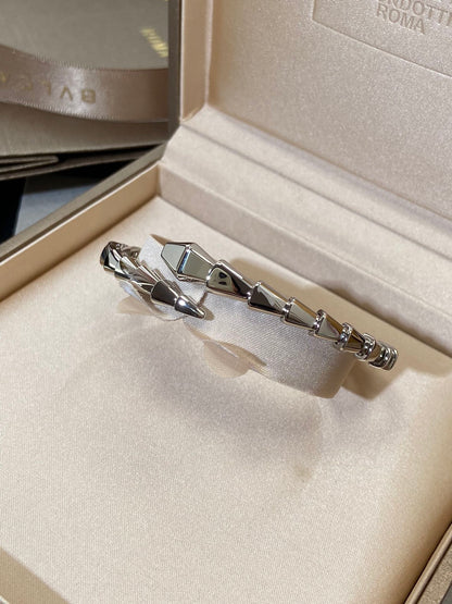 [⭐Shinejoy]SERPENTI VIPER SILVER BRACELET