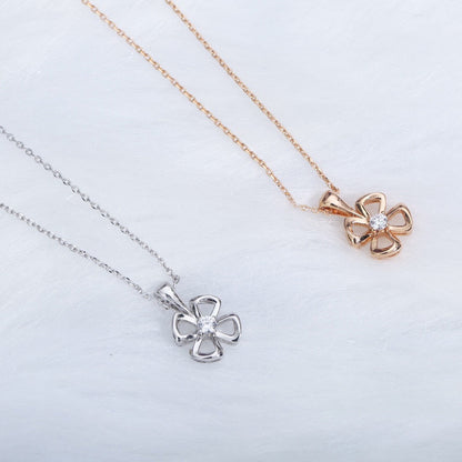 [⭐Shinejoy]FIOREVER NECKLACE DIAMOND CENTER