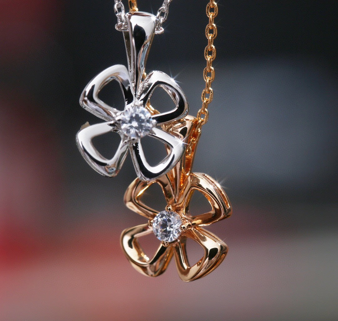 [⭐Shinejoy]FIOREVER NECKLACE DIAMOND CENTER