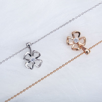 [⭐Shinejoy]FIOREVER NECKLACE DIAMOND CENTER