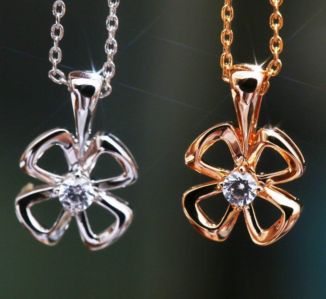 [⭐Shinejoy]FIOREVER NECKLACE DIAMOND CENTER